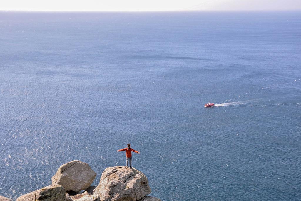 Apartamento Paseo Del Puerto Finisterre Buitenkant foto