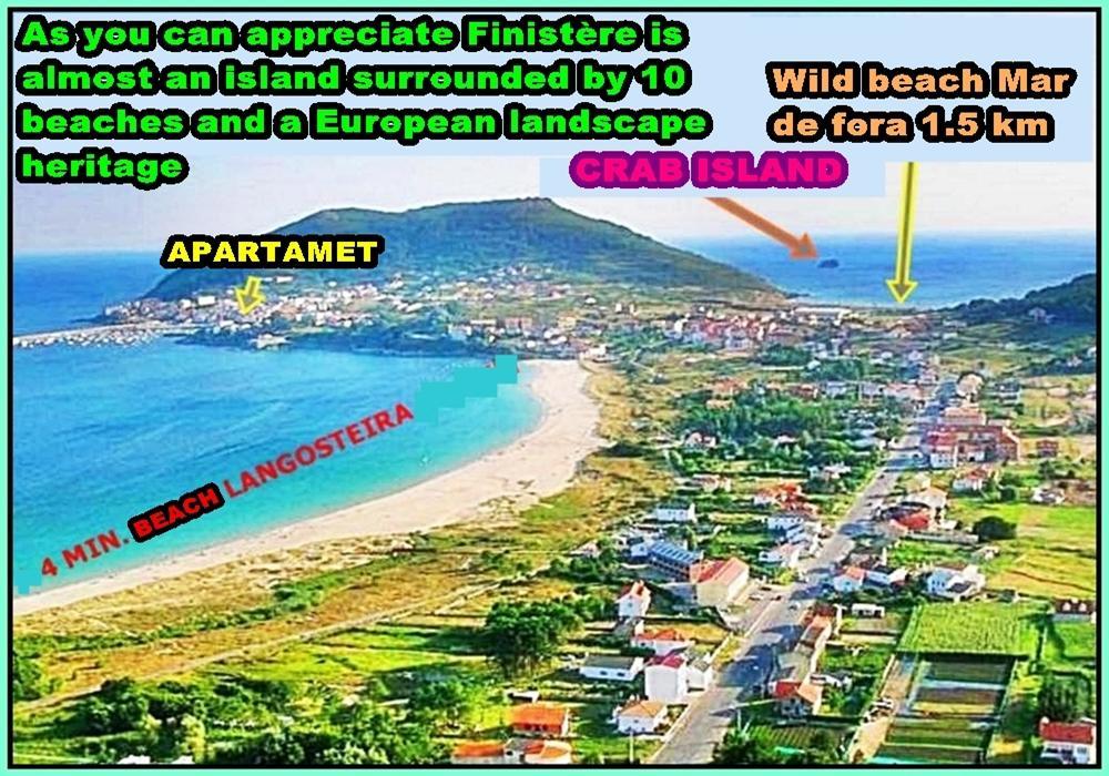 Apartamento Paseo Del Puerto Finisterre Buitenkant foto